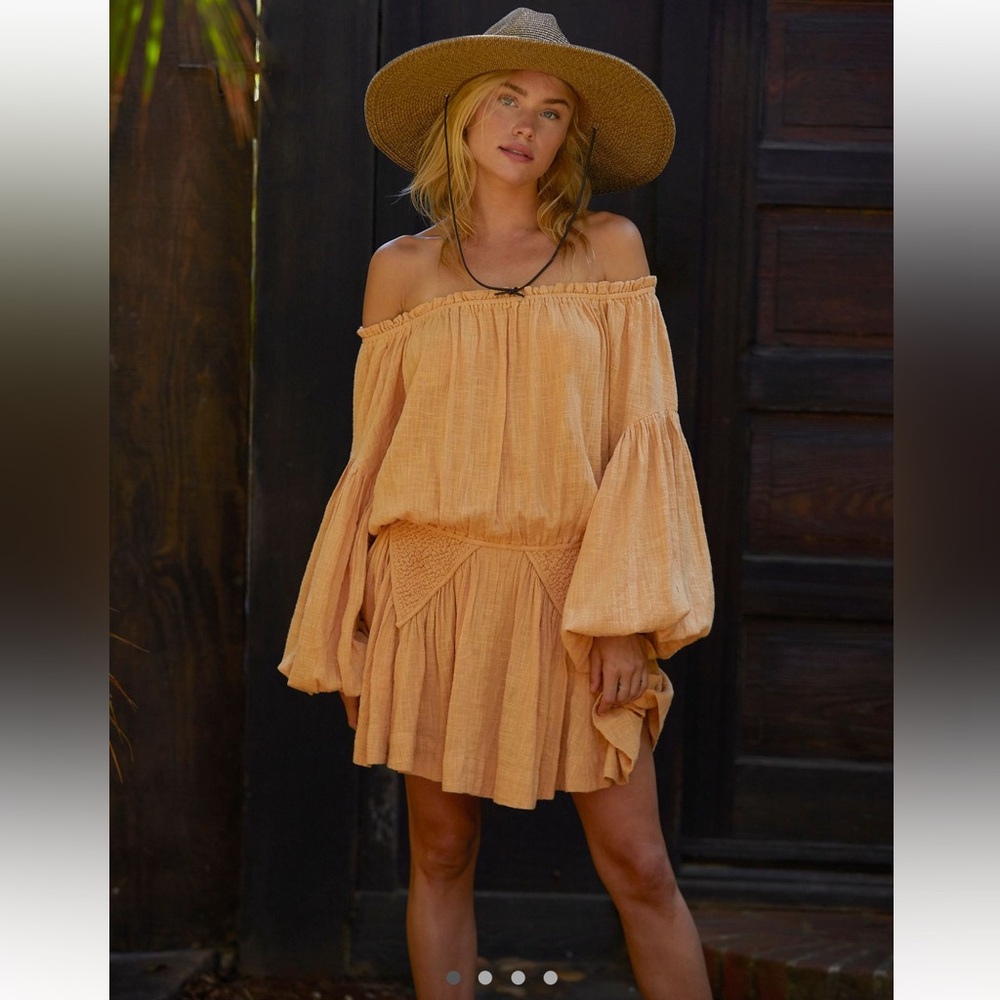 Free People Gaia Mini Dress NWT